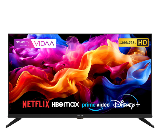 Telewizor Kiano Elegance 32" Smart TV VIDAA Netflix. HBO, Prime - 1373222 - zdjęcie 3